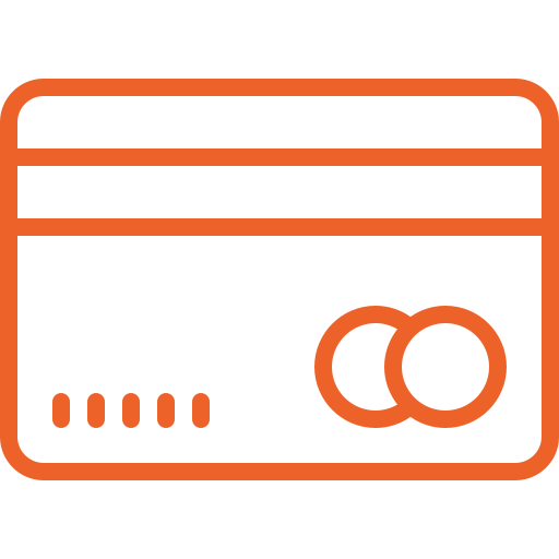 Payment card accepted icon